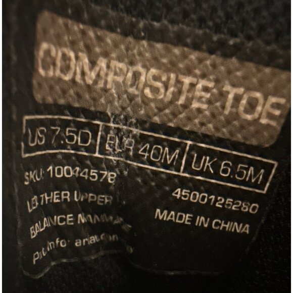 Ariat Mens Edge LTE Moc Composite Toe Work Brown Croco Leather Boot Size 7.5 D - Picture 10 of 11